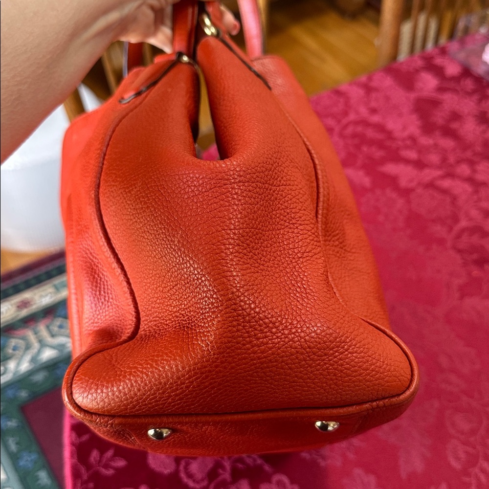 Gucci Reddish Orange Leather Soho Shoulder Bag - Picture 3 of 6